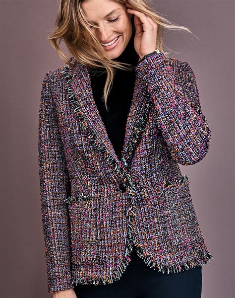 tweed blazers for women.